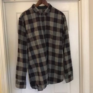 Men’s Howe L/S plaid shirt  XL